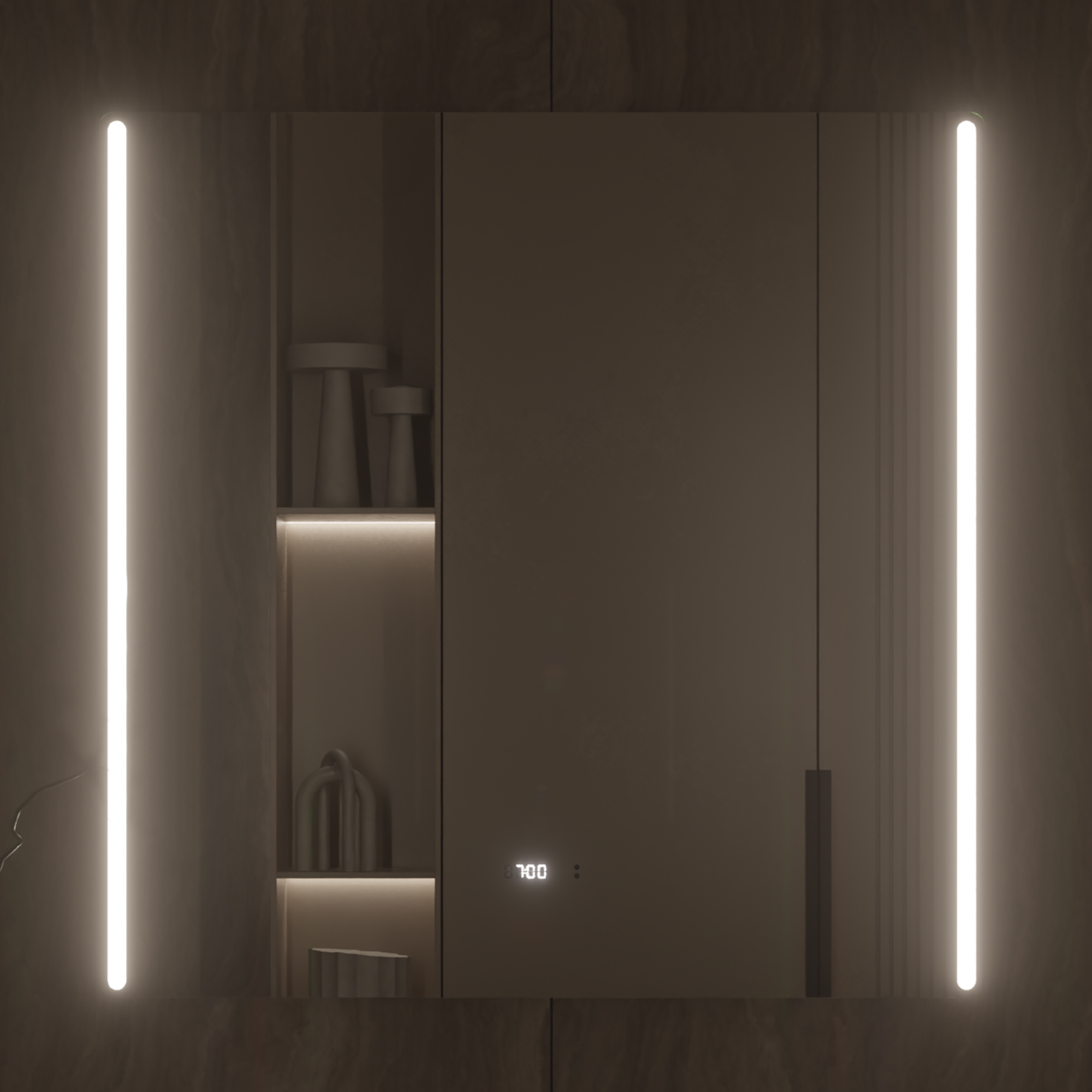 Зеркало Krona Luxe 1000