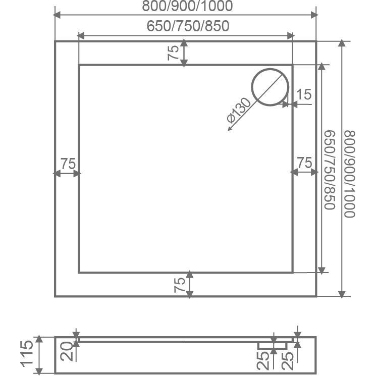 Акриловый душевой поддон Good Door Форум New