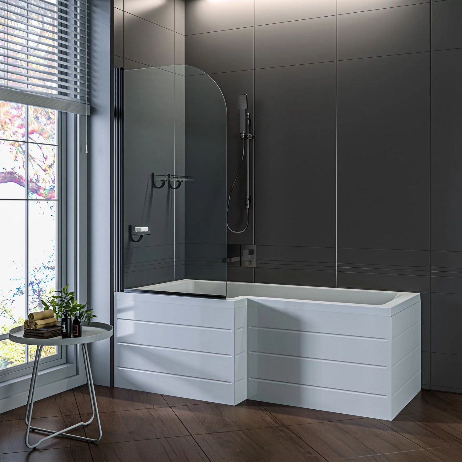 Шторка на ванну Good Door Screen H-80-C-В, ПД00118