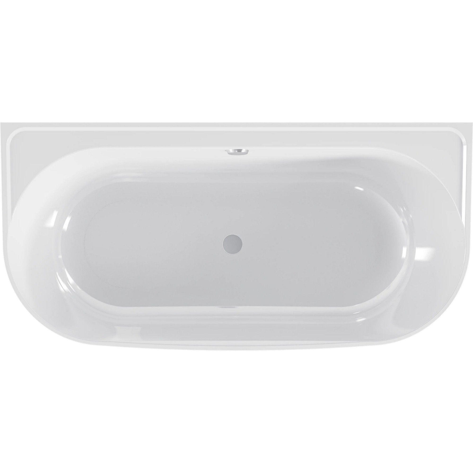 Ванна пристенная BAS Палермо 168x80, ВА00024