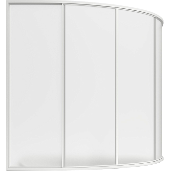 Шторка для ванны BAS Сагра (4 створки стекло), ШТ00038