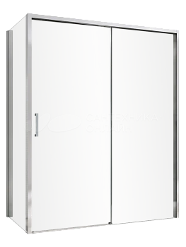 Душевой уголок Abber Komfort 160x90x200 хром