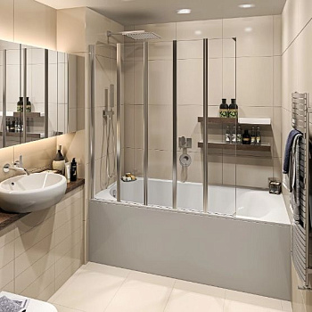 Шторка на ванну Good Door Screen GR5-120-C-CH, ПД00082